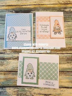 Su Friendly Gnomes Cards, Su Friendly Gnomes, Friendly Gnomes, Stampin Up Gnomes, Stampin Up Friendly Gnomes, Friendly Gnomes Stampin Up Cards, Stampin Up Birthday Cards, 1st Birthday Cards, Hand Made Greeting Cards