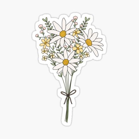 Daisy Stickers | Redbubble Flower Stickers, Stickers For Sale, I Hope, For Sale