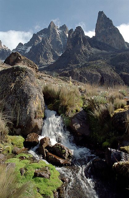 Small Waterfalls, Mount Kenya, Amazing Scenery, Kenya Travel, Kenya Safari, Small Waterfall, Out Of Africa, Beautiful Country, Africa Travel