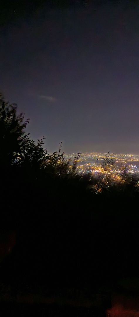 City Lights Mountain View, City From Mountain View, Night Aesthetic Mountain, City Lights From Mountain, Night City View From Mountain, Night Mountain Aesthetic, City View From Mountain, Night View City Lights, City Lights At Night Aesthetic