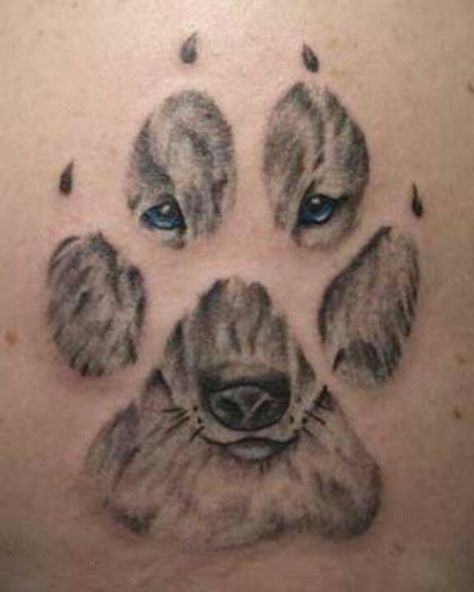 Memorial tattoo..so cool, maybe I could do Benelli!! Tatoo Dog, Pet Memorial Tattoo, Dogs Tattoo, Dog Memorial Tattoos, Dog Paw Tattoo, Paw Tattoo, Memorial Tattoo, Memorial Tattoos, Dog Tattoo