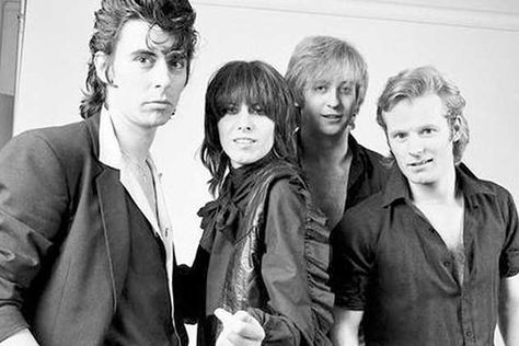 "Brass in Pocket" was a number one hit for the Pretenders in the 1980s, but lead singer Chrissie Hynde was not thrilled when their producer said it was going to be a single for the band. Garage Punk, Lynn Goldsmith, Chrissie Hynde, Dark Wave, The Pretenders, Women Of Rock, Rock N Roll Music, Musical Group, Last Fm