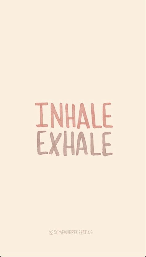 Inhale Exhale Wallpaper, Inhale And Exhale, Art Intervention, Inhale Exhale, The North Face Logo, Retail Logos, The North Face, Vision Board, Movie Posters