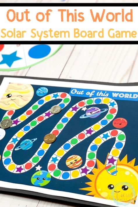 Solar System Games, Printable Solar System, Butterfly Life Cycle Craft, Solar System Projects For Kids, Solar System Activities, Space Theme Preschool, Space Activities For Kids, Space Preschool, Solar System For Kids