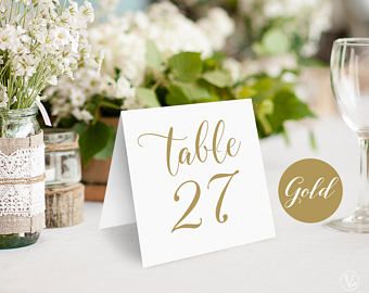 Gold Wedding Table Numbers 1–40 , Tented Table Numbers, Printable Wedding Table Numbers, INSTANT DOWNLOAD, 5x5 Folded, TN04GOLD Gold Wedding Table Numbers, Head Table Sign, Number Template Printable, Gold Table Numbers Wedding, Table Number Template, Wedding Table Numbers Printable, Wedding Table Number Cards, Printable Numbers, Table Number Cards