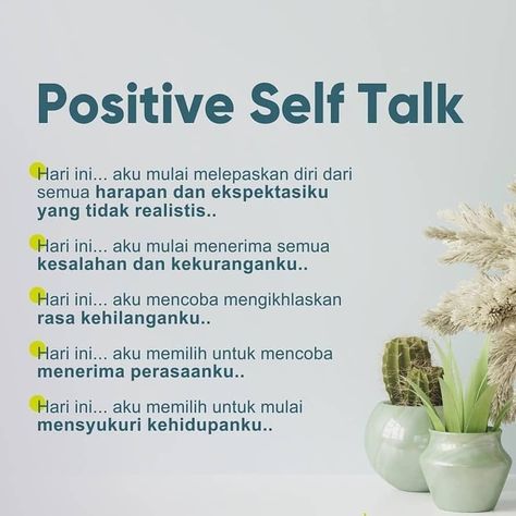 Menuju Kesuksesan Inpirational Quotes, Mental Health Facts, Postive Life Quotes, Self Healing Quotes, Short Words, Self Confidence Tips, Healing Words, Positive Self Talk, After Life