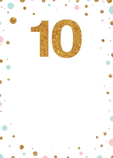 glitter 10th confetti birthday invitation | PosterMyWall 10th Birthday Invitation, Birthday Invite Template, Invert Colors, Confetti Birthday, Classic Names, Crop Photo, Promotional Flyers, Font Setting, Invite Template