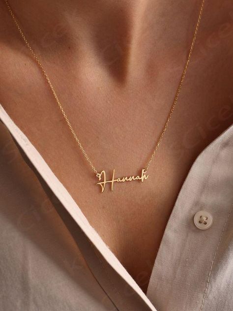 Gold Initial Pendant, Belly Piercing Jewelry, Gold Fashion Necklace, Gold Name Necklace, Name Jewelry, Custom Name Necklace, Initial Pendant, Accessories Earrings, Personalized Necklace