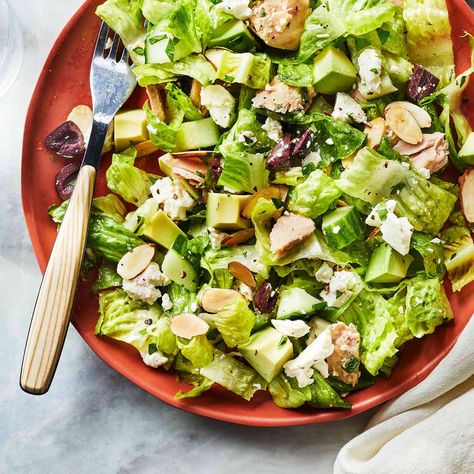 Avocado Tuna Salad Avocado Tuna, Chickpea Tuna Salad, Avocado Tuna Salad, Power Salad, Tuna Salad Recipe, Cold Lunches, Lentil Salad, Lunch Salads, Mayo Clinic