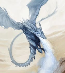 Inside Days: The Road To War - Frost Drake Attack! Dragon Attacking, Blue Drake, Frost Dragon, Elf Ranger, Blue Dragon, Fantasy Dragon, Dragon Design, Icy Blue, Fantasy Inspiration