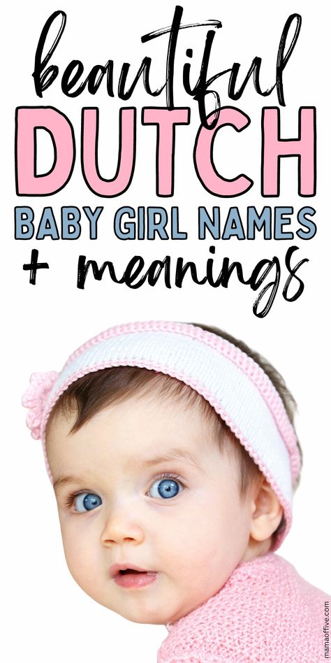 Baby girl names. Lovely girl names and meanings. Dutch Girl Names, Girl Names And Meanings, Traditional Girl Names, Denmark Girls, Dutch Names, Names And Their Meanings, Names And Meanings, Dutch Baby Names, Uncommon Baby Names