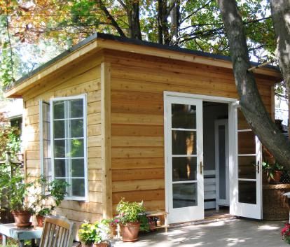 Studio Backyard, Office Shed, Pool Cabanas, Shed Office, Living Pool, Backyard Storage Sheds, Art Shed, Studio Shed, Cheap Sheds