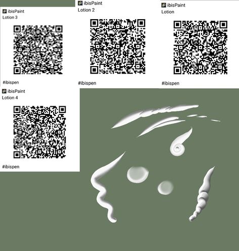 Eraser Brush Ibis Paint, Ibis Paint Brush Code Coloring Skin, Ibispaint Brushes Qr Codes, Ibispaint Brush, Ibispaint Brushes, Brush Codes, Ibis Paint X, Paint Brush Art, Skin Color Palette