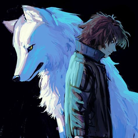 Kiba Wolfs Rain, Wolf's Rain Kiba, Wolf's Rain, Wolf’s Rain, Rain Photo, Wolf Images, Rain Wallpapers, Fantasy Wolf, Rain Art