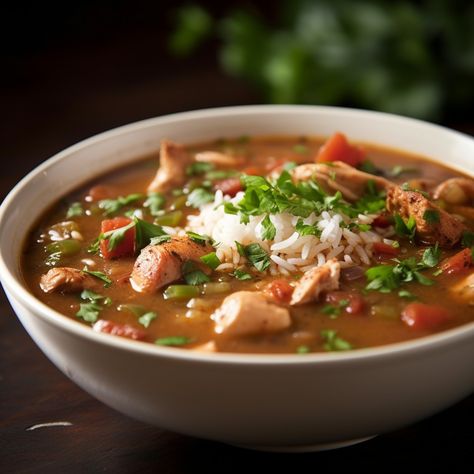 Chef Paul Prudhomme's Chicken Gumbo Recipe Recipe | Recipes.net Chicken Gumbo Soup Recipe, Gumbo Soup Recipe, Fried Chicken Gizzard Recipe, Chicken Gumbo Soup, Andouille Sausage Gumbo, Easy Gumbo, Emeril Lagasse Recipes, Gumbo Recipe Easy, Gumbo Recipe Sausage