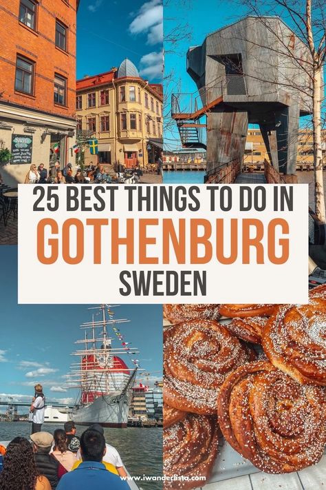 25 Best Things to do in Gothenburg, Sweden Things To Do In Gothenburg Sweden, Gothenburg Sweden Winter, Scandinavia Itinerary, Sweden Holiday, Goteborg Sweden, Europe In Winter, 2 Anniversary, European Cruise, Copenhagen Travel