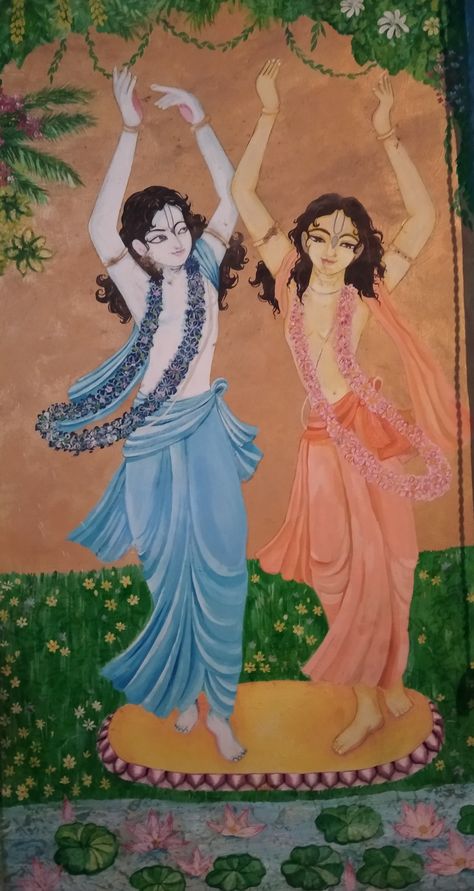 Gaura Nitai Painting, Lord Chaitanya Mahaprabhu, Gour Nitai, Nitai Gaur, Lord Chaitanya, Gaura Nitai, Chaitanya Mahaprabhu, Gaur Nitai, Sree Krishna