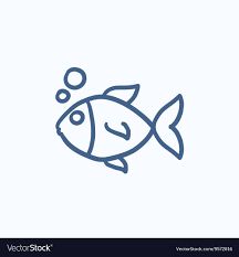 Goldfish Tattoo Simple, Small Fish Tattoos, Goldfish Tattoo, Fish Outline, Cute Small Drawings, Drawn Fish, Stick N Poke Tattoo, Fish Vector, Fish Tattoo