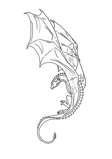 Dragons Outline, Line Drawing Dragon, Wyvern Design, Dragon Ink Drawing, Dragon Lineart, Dragon Poems, Dragon Line Art, Fantasy Quilt, Dragon Tattoo Outline