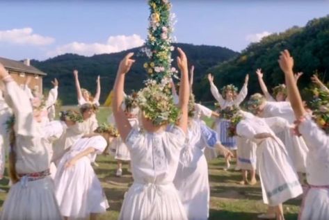 Midsommar Stills, Midsommar Aesthetic, Color In Film, I Love Cinema, Movie Shots, Midsummer Nights Dream, Season Of The Witch, Beltane, Film Tv