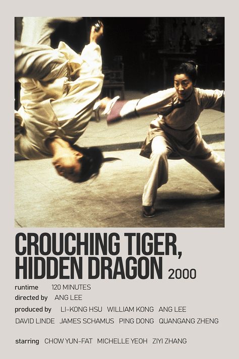 where to watch: YouTube ($3.99CAD) Dragon Minimalist, Crouching Tiger Hidden Dragon, Hidden Dragon, Crouching Tiger, Ang Lee, Watch Youtube, Polaroid Poster, Dorm Posters, Michelle Yeoh