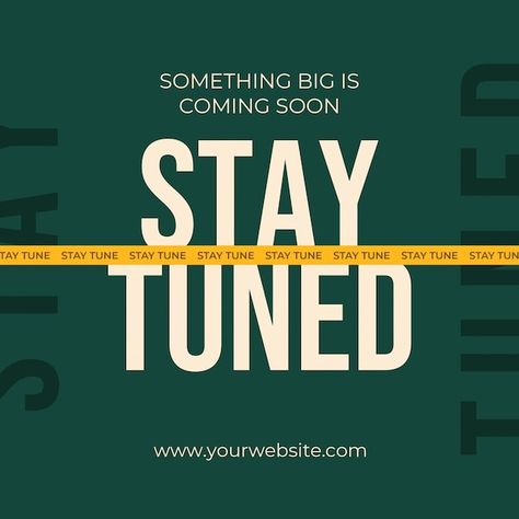 Coming Soon Graphic Design, Coming Soon Poster Instagram, Dark Color Background, Coming Soon Poster, Background Instagram, Instagram Design Layout, Stay Tune, Creative Advertising Design, Logo Psd