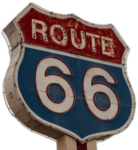 66 Things to See on Route 66 - Days to Come Route 66 Aesthetic, Driving Route 66, We're Open For Business, Road 66, Route 66 Sign, Route 66 Road Trip, Midwest Emo, Historic Route 66, Road Sign