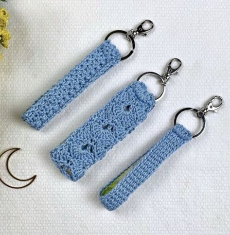 Crochet Keychain Wristlets Easy Crochet Wristlet Keychain, Wristlet Key Chain, Crochet Keychain Lanyard, Crochet Wristlet Pattern Free, Crochet Wristlet Keychain Pattern Free, Crochet Lanyard Pattern Free, Crochet Lanyard Pattern, Crochet Keychain Wristlet, Crochet Wristlet Keychain