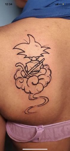 #TattooArt #InkLife #BodyArt #TattooInspiration #InkedUp #TattooLove #TattooedWomen #TattooedMen #InkCommunity #TattooStories Goku Flying Nimbus Tattoo, Nimbus Cloud Tattoo Dbz, Dragon Balls Tattoos, Small Dragon Ball Tattoo, Goku Nimbus Tattoo, Funny Anime Tattoo, Small Dragon Ball Z Tattoo Ideas, Dragonball Z Tattoo Ideas, Dbz Flash Tattoo