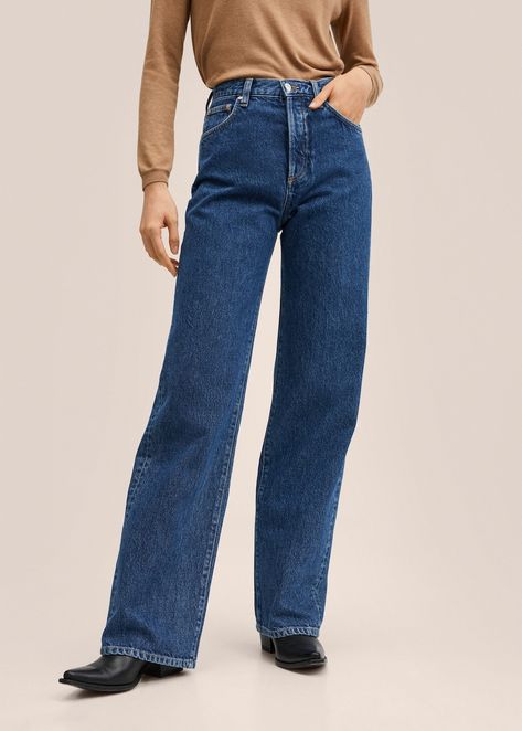 High Waist Straight Jeans, Moda Denim, Coat Trends, Skater Jeans, Mango Jeans, Spring Capsule Wardrobe, Jean Straight, Garment Labels, Kendall And Kylie