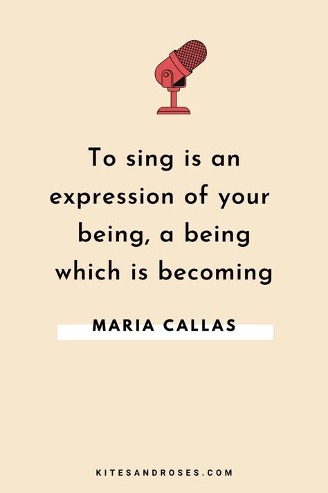 32 Singing Quotes That'll Inspire Music (2022) - Kites and Roses Sing Quote Inspirational, Singing Quotes Inspirational, Singer Quote, Singing Quotes, Vector Quotes, Singing Competitions, Angel Guidance, Dear Self Quotes, Dear Self