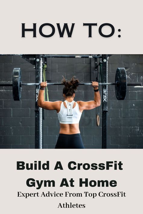 You can have a great CrossFit 'box' at home. Some of the top Games athletes have shared what you should have in your home gym so you get the most of your CrossFit training. Read their advice 👇👇 At Home Crossfit Gym, Home Crossfit, Home Crossfit Gym, Crossfit Moves, Crossfit Lifts, Crossfit Garage Gym, Crossfit Workouts For Beginners, Crossfit Home Gym, Home Gym Essentials