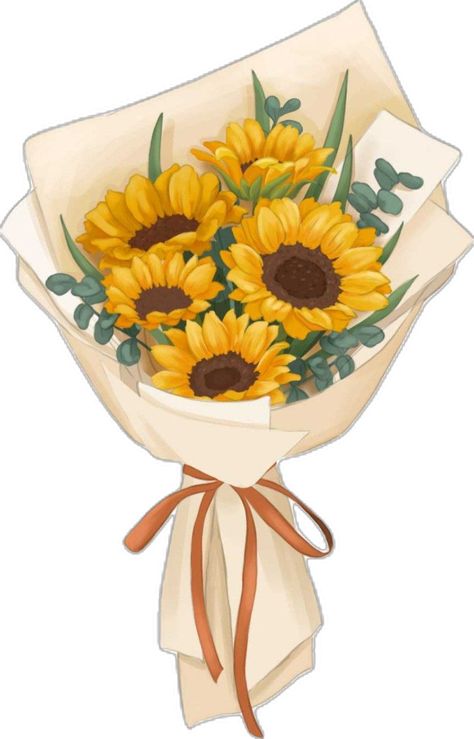 Flower Boquet, Artsy Background, Sunflower Drawing, Cute Simple Wallpapers, Sunflower Art, Simple Wallpapers, Flower Drawing, Flowers Bouquet, Pixel Art