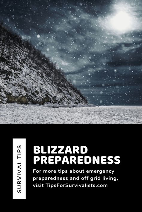 being prepared for winter storms and blizzards Blizzard Preparedness, Emergency Essentials, Being Prepared, Winter Storm, Off Grid Living, How To Get Warm, Survival Tips, Emergency Preparedness, Survival Skills