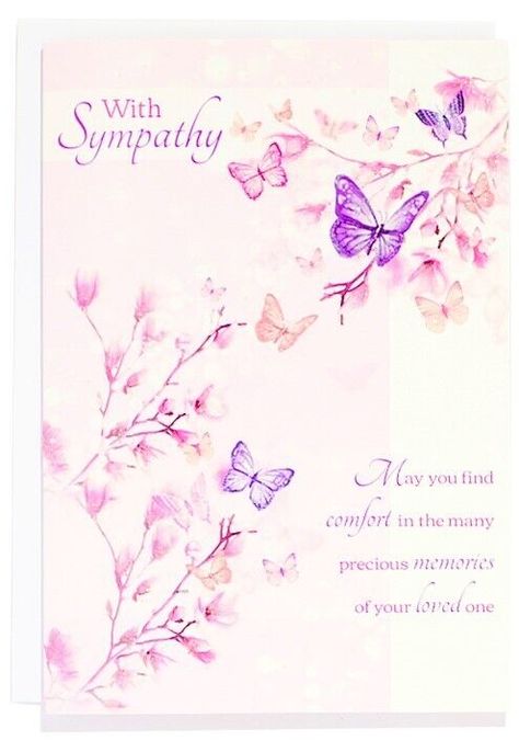 This beautiful sympathy card from the brand Poppy Hill features a delicate butterfly design in shades of purple. The card is perfect for any occasion that requires comfort and support, and its dimensions of 13 x 19 cm make it a great size for any recipient. The card is versatile and can be used for multiple purposes, and the message "With Sympathy" helps to convey your heartfelt condolences. Whether you're sending it to a friend or family member, this Poppy Hill sympathy card is a thoughtful and meaningful way to show your support during a difficult time. Check out my shop GMH-GIFTS for many other types of cards. Thank you for stopping by :) Sympathy Prayers, Poppy Hill, Heartfelt Condolences, With Sympathy, Delicate Butterfly, Words Of Comfort, Sympathy Card, Sympathy Cards, Butterfly Design