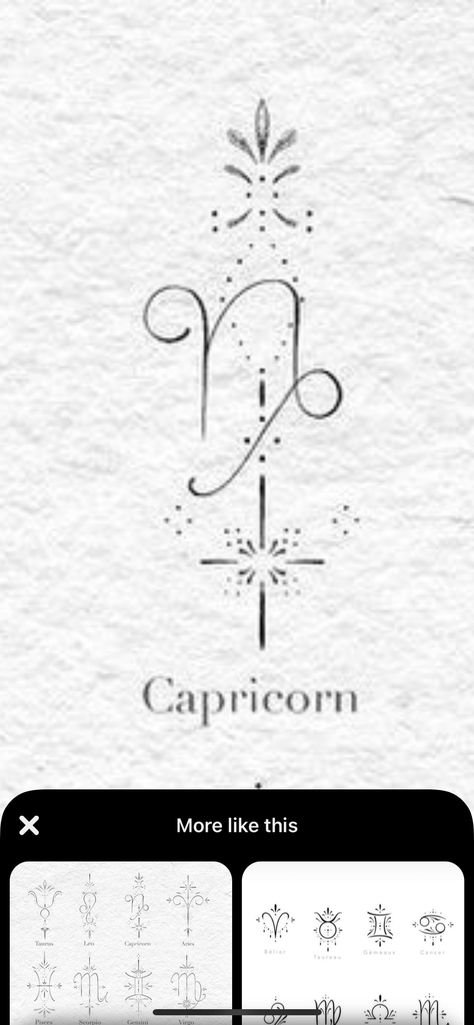 Gemini And Scorpio, Capricorn Tattoo, Sagittarius And Capricorn, Tattoo Idea, Tattoo Ideas, Tattoos