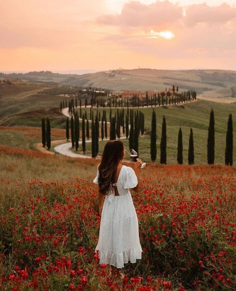 🌍 @professionaltraveler is Not Lost 🌍 in Tuscany, Italy #sheisnotlost | Instagram Tuscany Aesthetic, Tuscany Italy Photography, Tuscany Summer, Italian Summer Aesthetic, Italy Girl, What Dreams May Come, Val D Orcia, Italy Honeymoon, Italy Photography