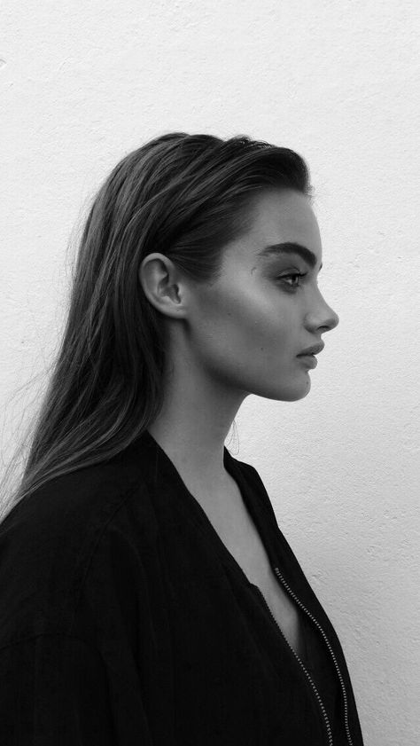 Female Face Side Profile, Person Side Profile, Lady Side Profile, Black And White Side Profile, Model Side Profile, Best Side Profile, Female Side Profile, Side Profile Portrait, Side Profile Woman