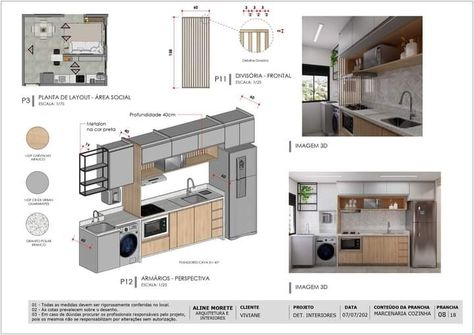 Kitchen Presentation Board, Sketchup Kitchen Design, Sketchup Layout Presentation, Kitchen Board Ideas, Kitchen With Shelves And Cabinets, Kitchen Design Presentation, Kitchen Presentation, Interior Design Presentation Boards, Interior Design Portfolio Layout