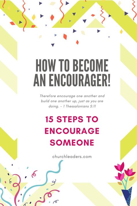 Being encouraging to someone is a highlight of their day. Be the light in someone's life. Here's how to become an encourager. #happy #cheer #joyful #encouraging #encourager How To Encourage Someone, Encouragement Ideas, Christian Hospitality, Christian Friendship, Titus 2, Christian Homemaking, Biblical Encouragement, Christian Post, Affirmations For Kids