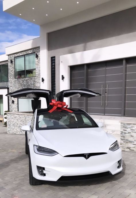 White Tesla, Tesla Suv, New Tesla Roadster, Heads Up Display, Tesla X, Fastest Car, Girly Car Accessories, New Tesla, Ace Family