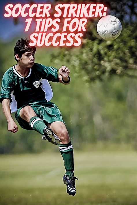 Become a Great Soccer Striker: 7 Tips for Success - What Makes A Great Soccer Striker? A great soccer striker is a player who has the ability to score goals consistently and create opportunities for their team to win. To become a great soccer striker, there are several important qualities that one must possess. These qualities include technical skills, physical attributes, mental toughness, and teamwork. Create Opportunities, Soccer Stuff, Technical Skills, Mental Toughness, Soccer Tips, Tips For Success, Soccer Coaching, Soccer Skills, Teamwork