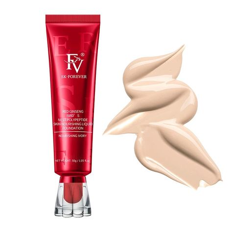 FV Full Coverage Flawless Long Lasting Concealer Liquid Foundation 1 Fl Oz(30ml) Foundation For Dry Skin, Waterproof Foundation, Long Lasting Foundation, Moisturizing Foundation, Beauty Glazed, Natural Foundation, Concealer Makeup, Winter Makeup, Skin Foundation