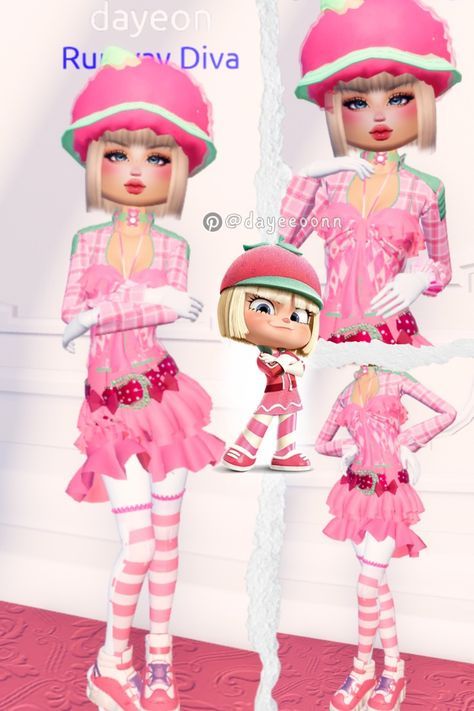 Fashion: #fashion, #style, #outfitinspiration, #beauty Wreck It Ralph Dress To Impress, Candy Land Dress To Impress, Movie Character Dress To Impress, Arcade Dress To Impress Outfit, Dti Character Fit, Candy Land Couture Dress To Impress, Crafts Easy For Kids, Wreck It Ralph Characters, Dress To Impress Arcade