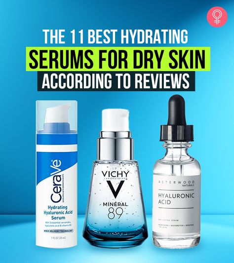 Best Face Serum For Dry Skin, Serums For Dry Skin, Best Hydrating Serum, Vitamin A Serum, Face Care Products, Serum For Dry Skin, Best Face Serum, Natural Vitamin C, Cosmetics Products