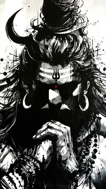 Mahadev Painting Canvas, Shiva Stotram, Angry Lord Shiva, Isha Foundation, God Painting, Artist Decor, Krishna Wallpapers, Shiva Wallpaper, Canvas Paint