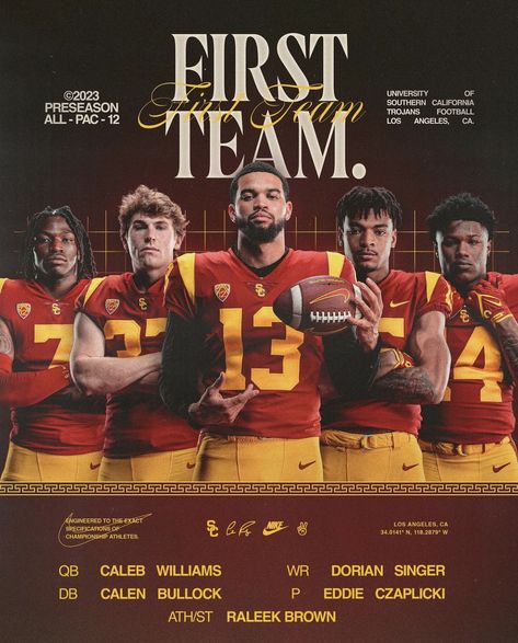 College Basketball Graphics, Basketball Graphics, Newspaper Collage, Trojans Football, Nike Poster, Medusa Art, Sports Design Ideas, Football Awards, Sports Posters