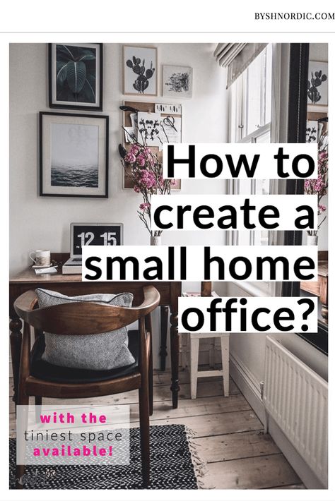 Tiny Desk Space Home Office, Small Office Ideas Home Nooks, Tiny Apartment Office Space, Small Bedroom With Work Desk, Mirror In Home Office, Home Office Inspiration Small Space, Diy Home Office Small Spaces, Small Home Office Dark Walls, Desks Decoration Ideas