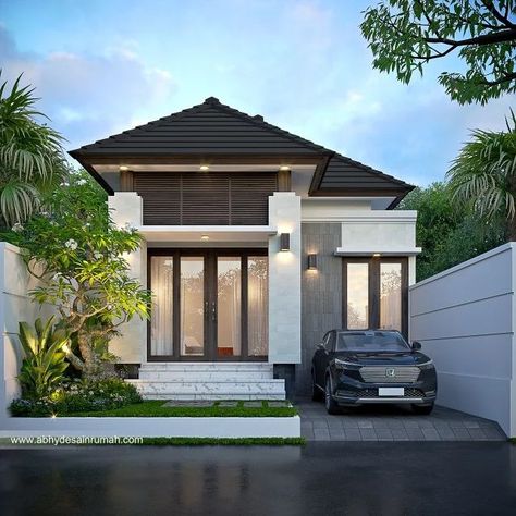 House Front Door Design, Villa Bali, Villa House, Sukabumi, House Front Door, Front Door Design, Tangerang, Home Design Decor, Balinese