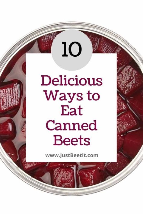 10 Delicious Ways to Eat Canned Beets — Just Beet It What To Do With Canned Beets, Recipes Using Canned Beets, Canned Beet Recipes, Canned Beets Recipe Ideas, Canned Beets Recipe, Beet Pesto Pasta, Beet Recipes Healthy, Beats Recipe, Beets Recipes